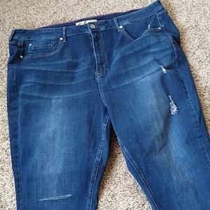 Seven 7 jeans, high rise skinny Plus size 24 W.